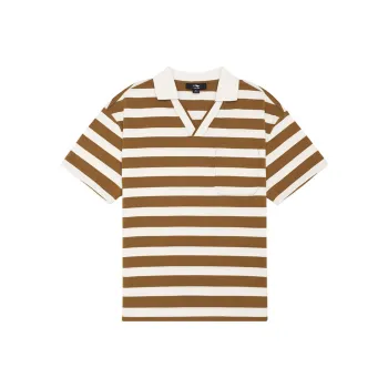 LI NING 1990 Polo Shirts Women's Tea Olive Brown