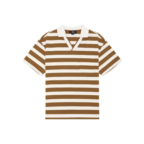 LI NING 1990 Polo Shirts Women's Tea Olive Brown