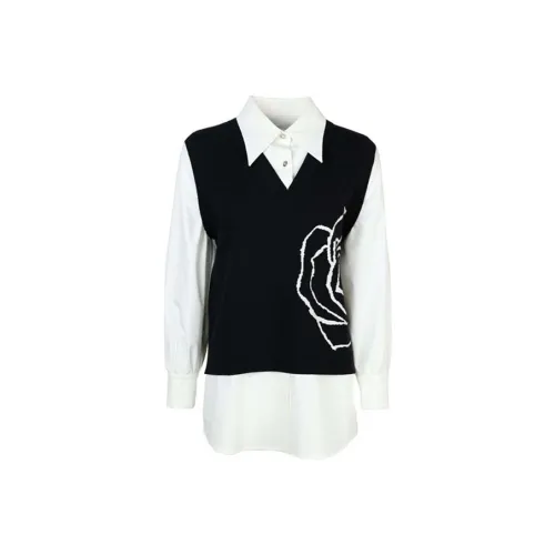 Yu Qianwen Knitwear Women's Black
