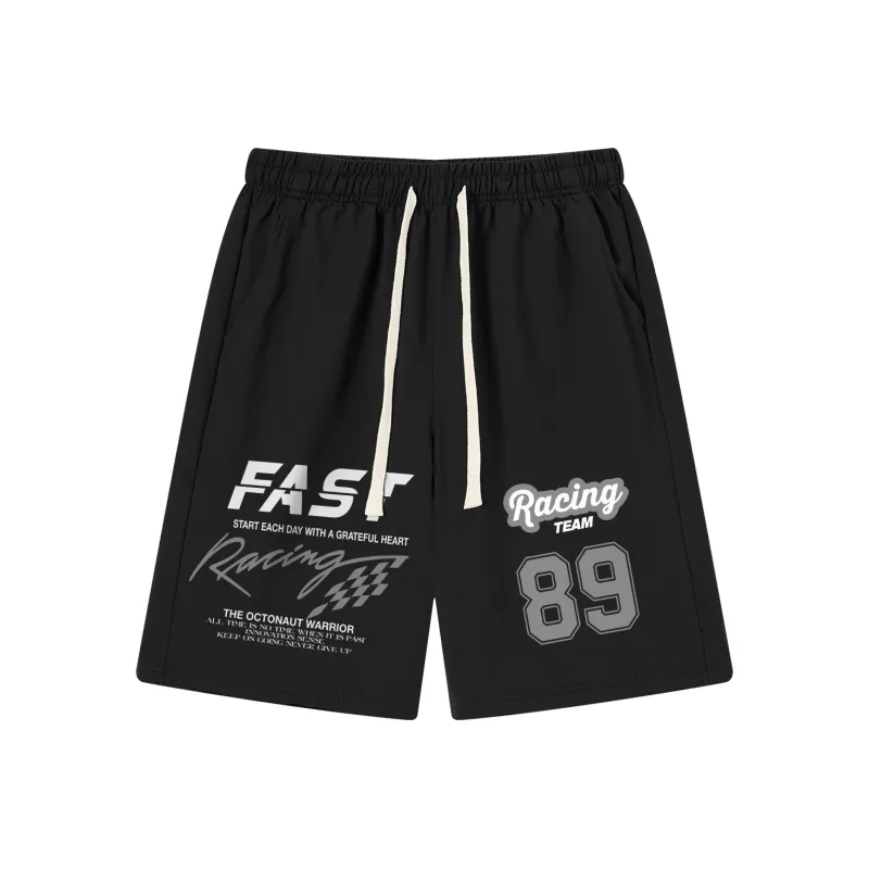 Small Columns Under The Sea Casual Shorts Unisex-0