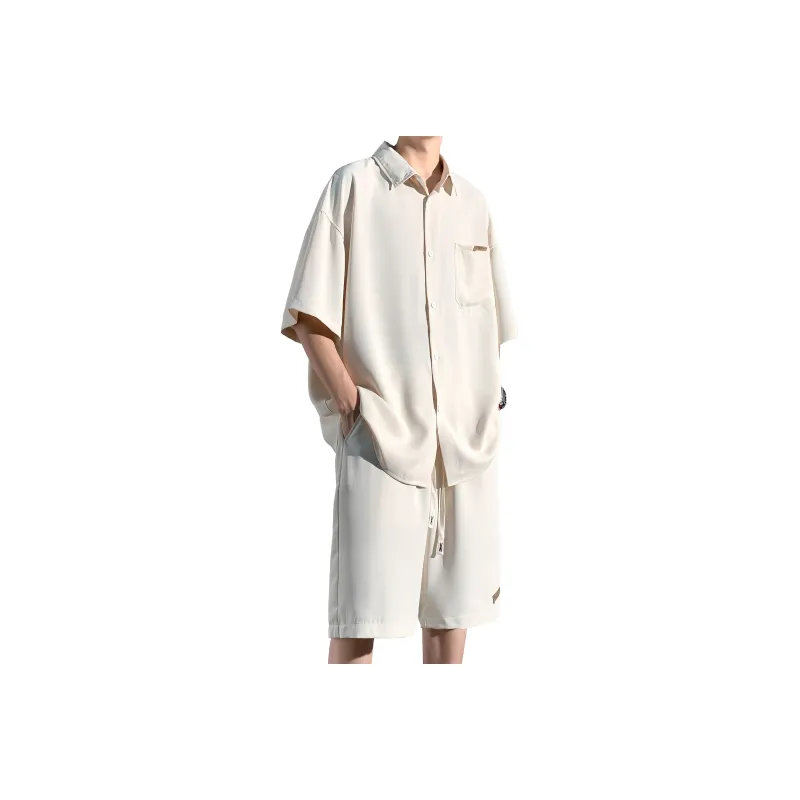 ZWWWZ Shirt Matching Set Unisex-14