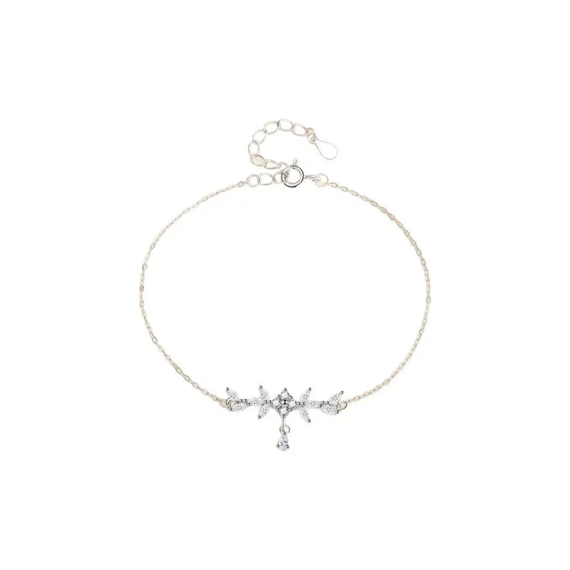 DAWO S999 Fine Silver Bracelets Women's-0