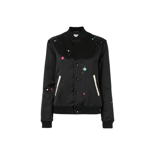 SAINT LAURENT Jackets Coats Women's Black
