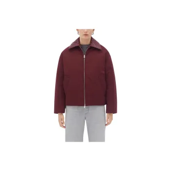Bottega Veneta Tech Nylon Puffer Jacket 'Burgundy'