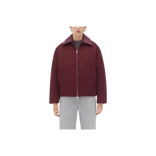 Bottega Veneta Tech Nylon Puffer Jacket 'Burgundy'