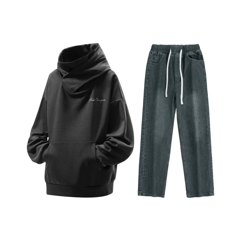 A.X.S.K Sweatshirt Sets Unisex-48