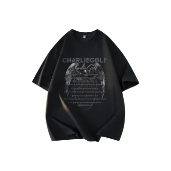 CHARLIE GOLF T Shirt Unisex Black
