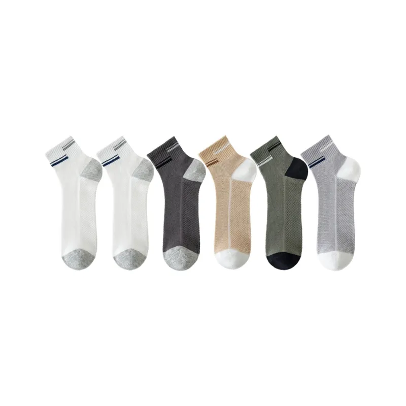 MIIOW Ankle Socks Unisex 6 Pack-0