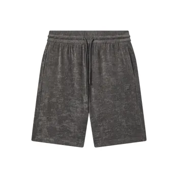 FILA MILANO Italian Luxury Sports Collection Casual Shorts Men's Leather Brown