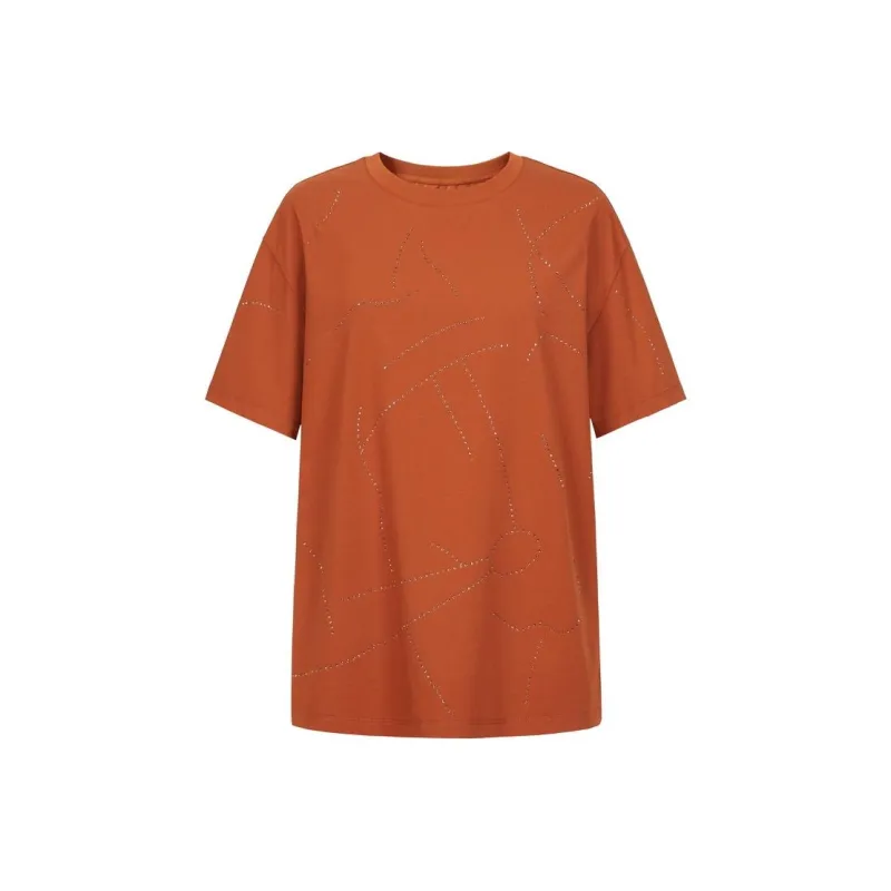 JZ. ANNAKRO T Shirt Women's Pumpkin-0