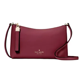 Kate Spade Leather Crossbody Bag, Shoulder Bag Small Size Women's Blackberry Jam