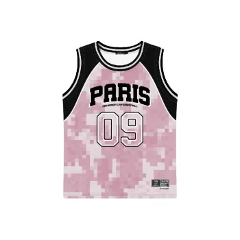 FireMonkey Basketball Jerseys Unisex Bright Pink
