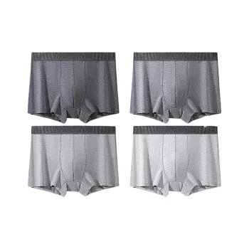 H YXIANG Underpants Men's Combo Set