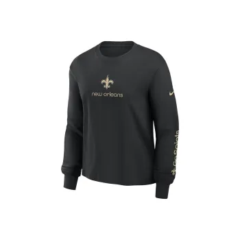 Nike New Orleans Saints Boxy Women's Nike Nfl Long Sleeve T Shirt
