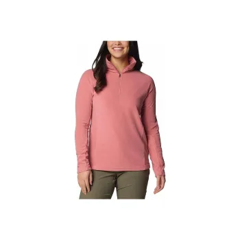 Columbia Women'ss Pink Glacial IV 1/2 Zip Fleece Sweatshirt Women's Pink Dragon Orchid