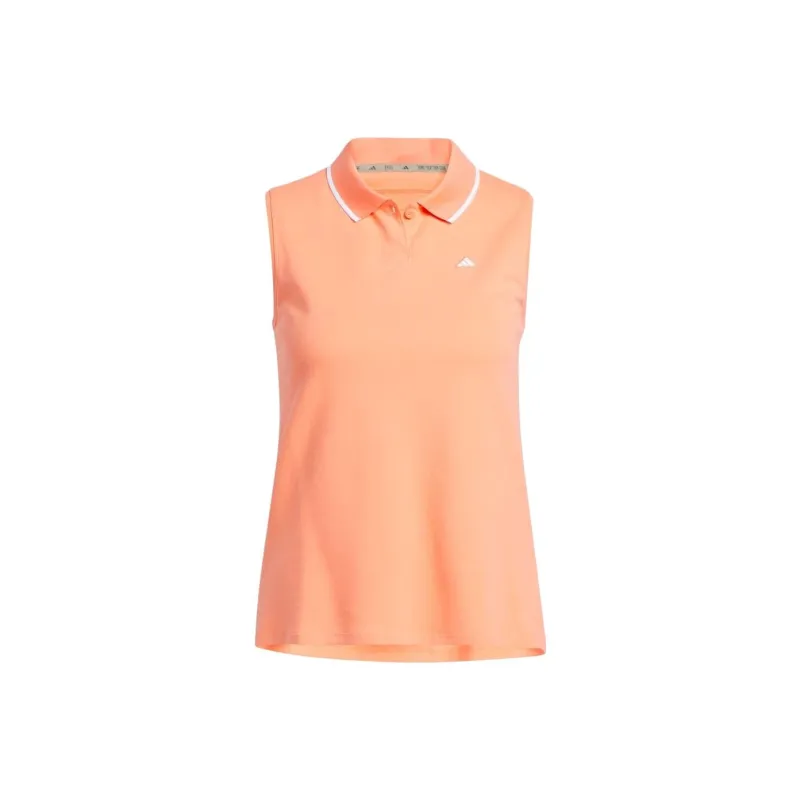 Adidas Polo Shirts Women's Coral Orange-0