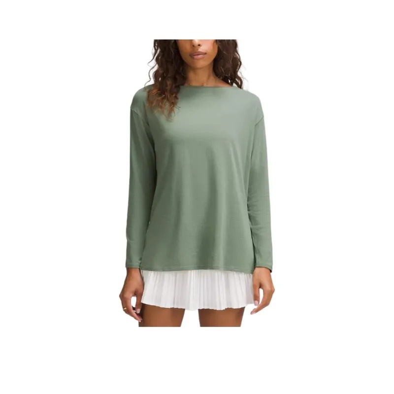 Lululemon Relaxed Fit SS24 Drop Shoulder Sleeve T Shirt Women's-12