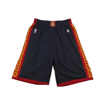 Adidas x NBA Golden State Warriors SWINGMAN Fan Edition Basketball Shorts Men's Black