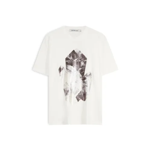 CALVIN KLEIN T Shirt Women's Cow Ivory