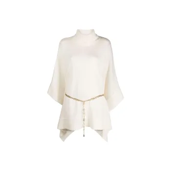 MICHAEL MICHAEL KORS Michael MICHAEL MICHAEL KORS Turtleneck Chained Poncho