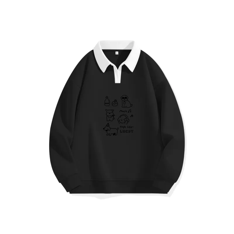 Cotton Sweatshirts Unisex-14