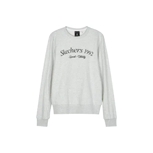 Skechers Sports Life Collection Sweatshirt Women's Light Heather Gray