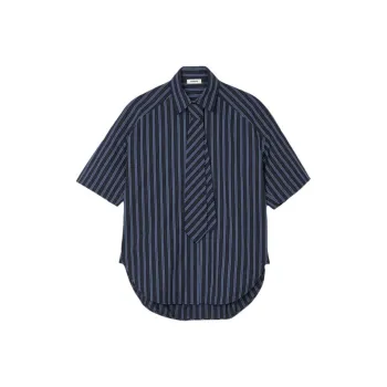 Sandro Rhinestoned Cotton Shirt