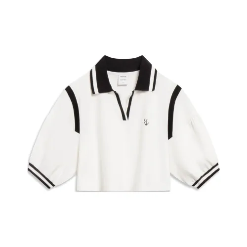 LINING Polo Shirts Women's Ecru