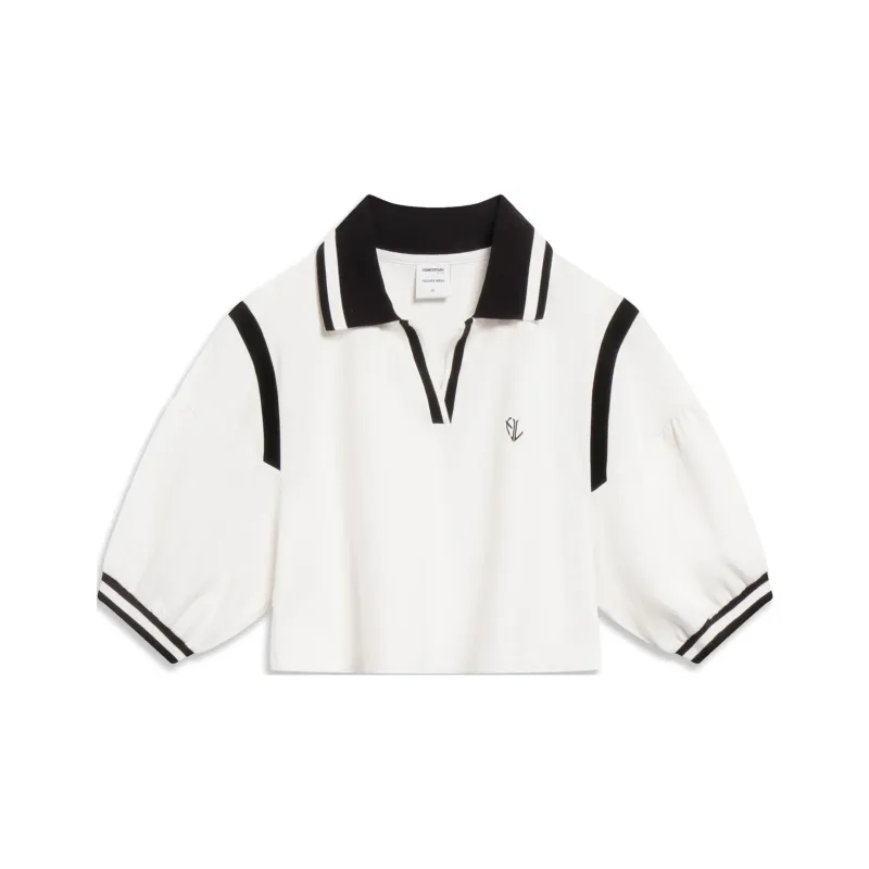 LINING Polo Shirts Women's Ecru-0