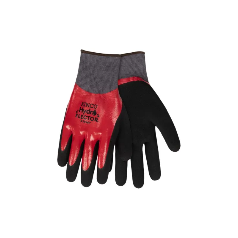 KINCO Acrylic, Polyester Gloves Unisex Red-1
