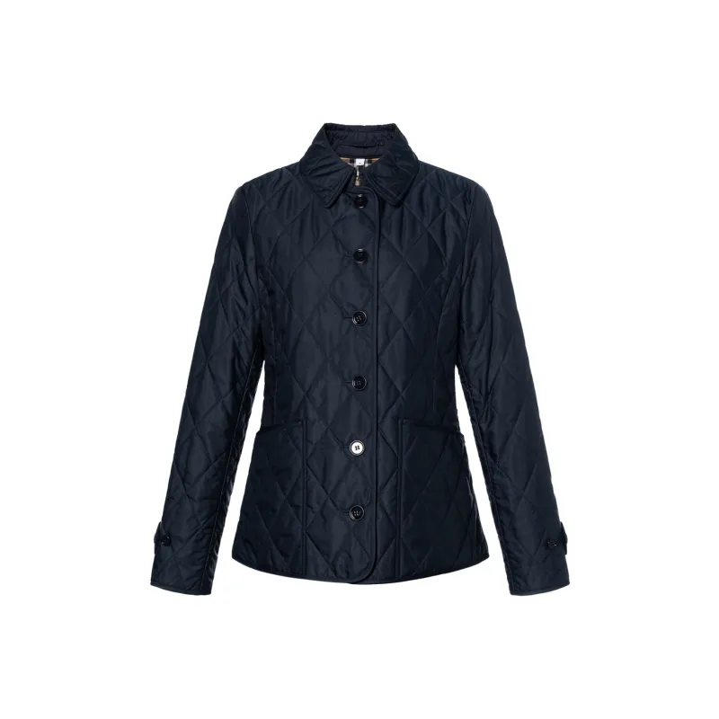 Burberry SS22 Jackets Coats Women's Dark Blue-0
