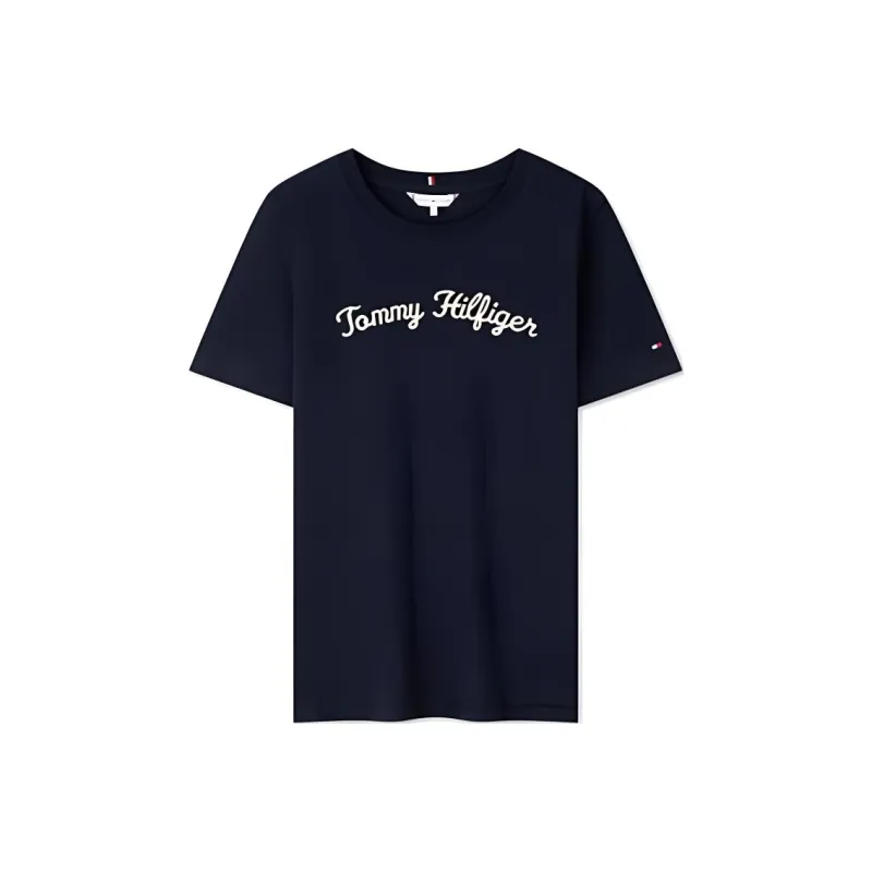 Tommy Hilfiger Regular T Shirt Women's Navy Blue-0