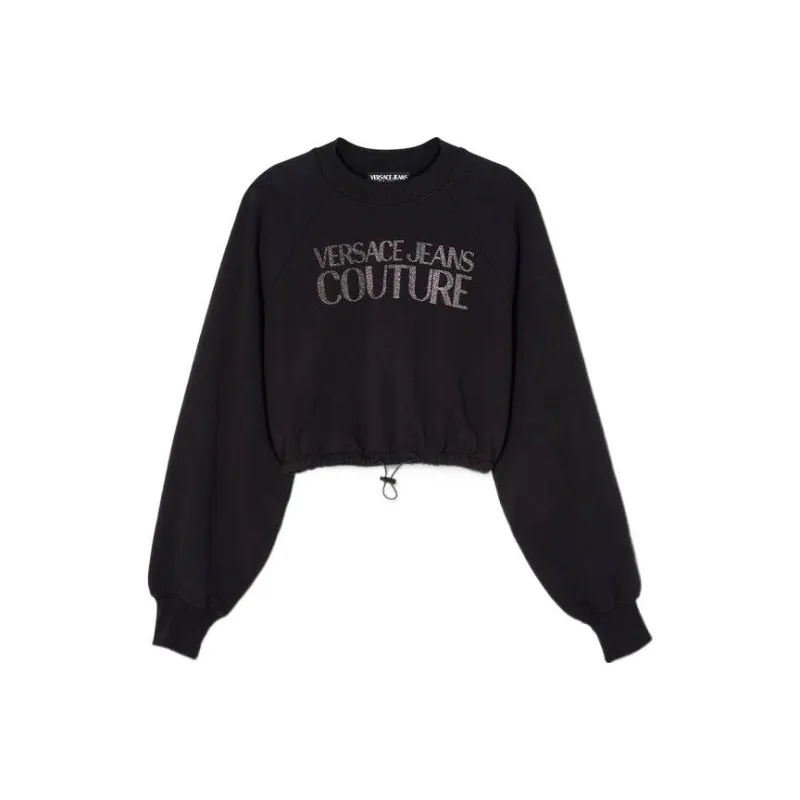 VERSACE JEANS COUTURE Sweatshirts Women's Black-0