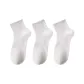[3 Pack, Antibacterial Odor-Resistant Anti-Pilling]3 Pack White
