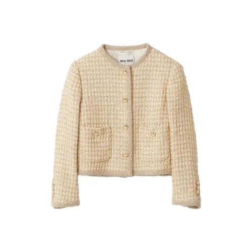 MIU MIU stepping Women's Beige