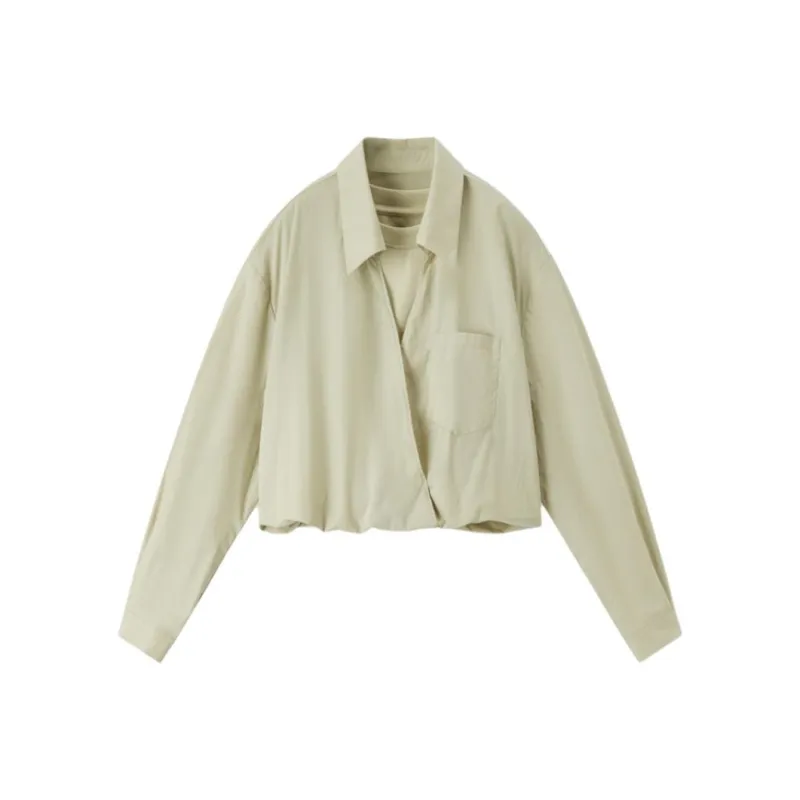 EICHITOO Shirt Women's Light Green-0