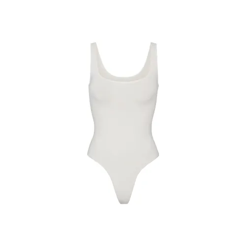 Skims Bodysuits Women's Marble White