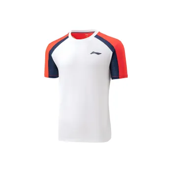 LiNing Tennis Series Tennis Top Men's Standard White