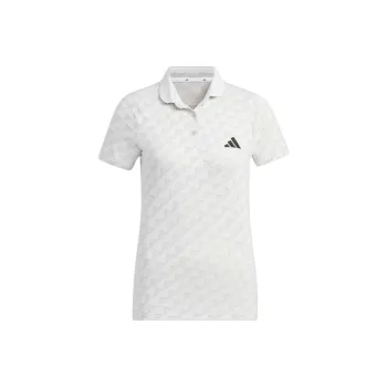 Adidas Polo Shirt Women's Light Gray