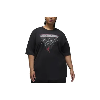 JORDAN Flight Heritage Women's Graphic T Shirt Plus Size