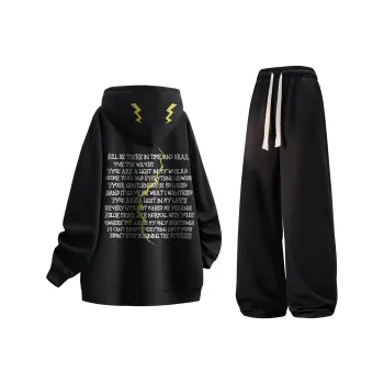 FASTFISH Sweatshirt Sets Unisex