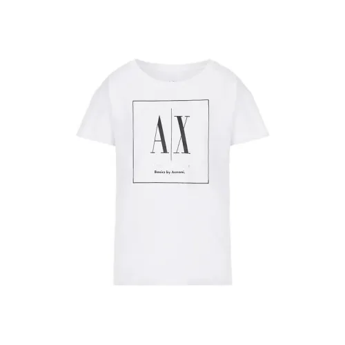 ARMANI EXCHANGEAE T Shirt Women's White