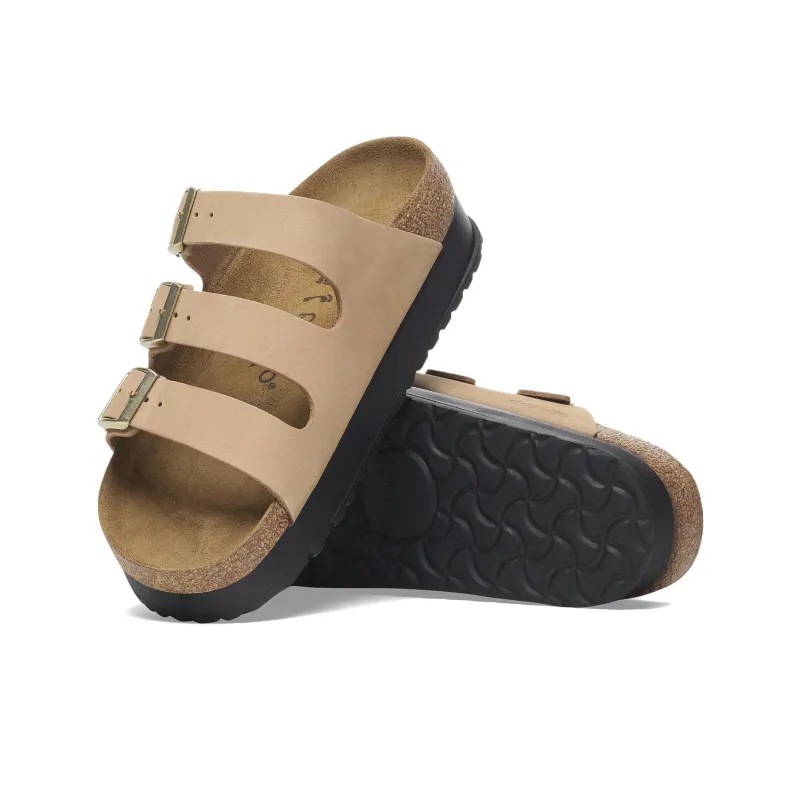 Birkenstock Florida EVA Abrasion Resistant Slide Slippers Unisex Light Umber Narrow-4