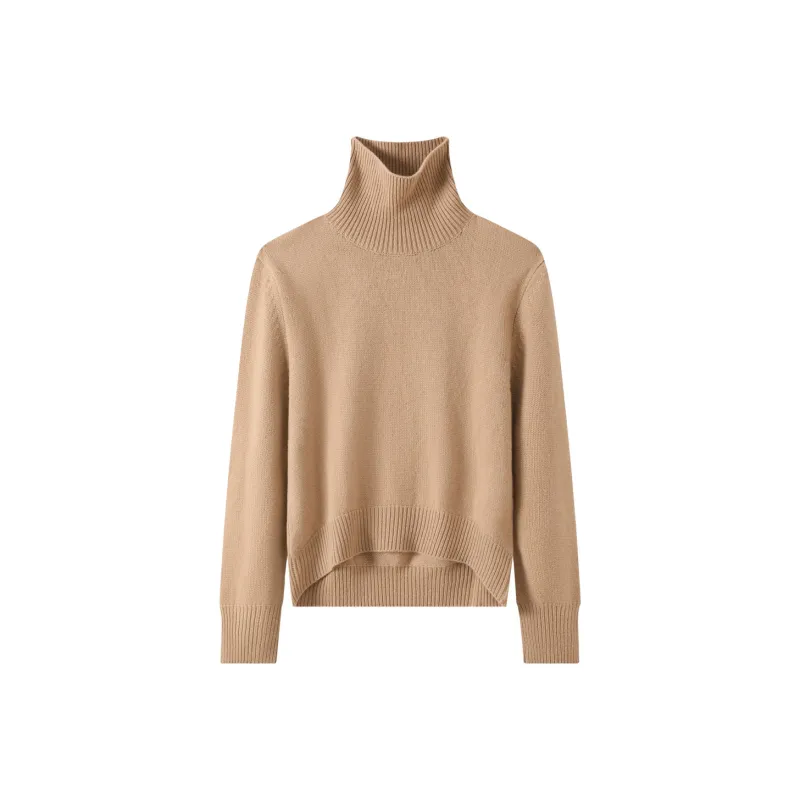 H YXIANG Cashmere Sweater Women's-2