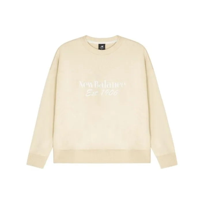New Balance Sweatshirts Women's Beige-0