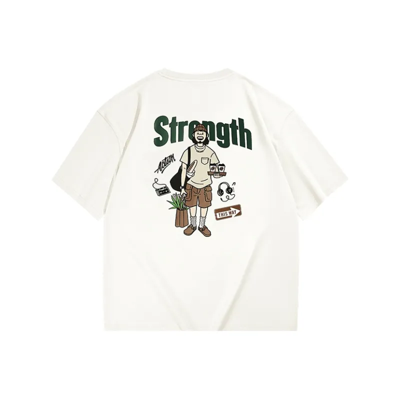 HLA Co authored Series By Artists Short Sleeved T Shirts Men's-2