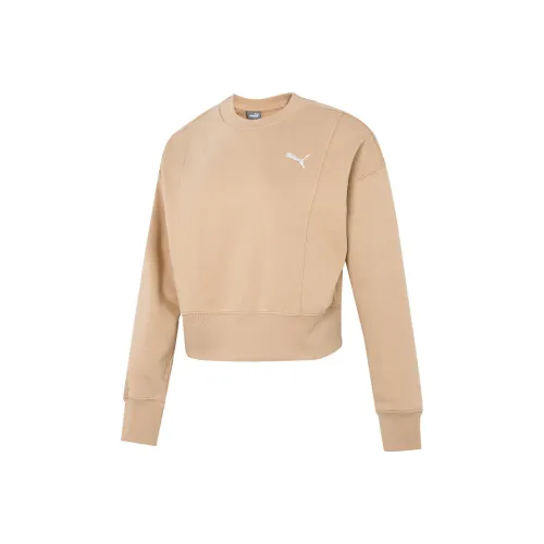PUMA Sweatshirts Women's Brown