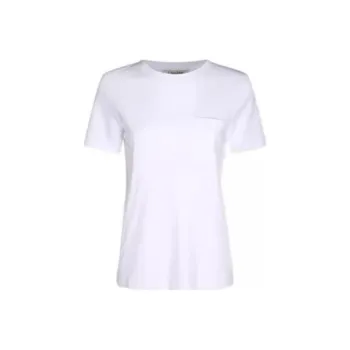 MaxMara Logo Embroidered Crewneck T Shirt