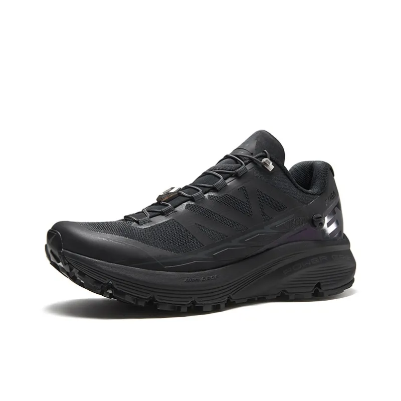 KAILAS FUGA EX2 Slip Resistant, Abrasion Resistant, Breathable Coverage Low Top Running Shoes Men's Ink Black-1