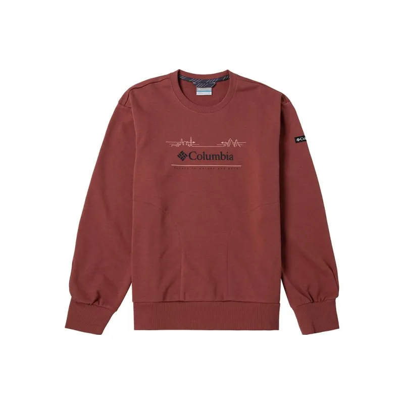 Columbia Transit Sweatshirts Women's Red Brown-0